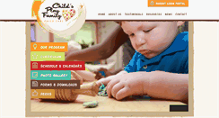 Desktop Screenshot of childsplayfamily-childcare.com